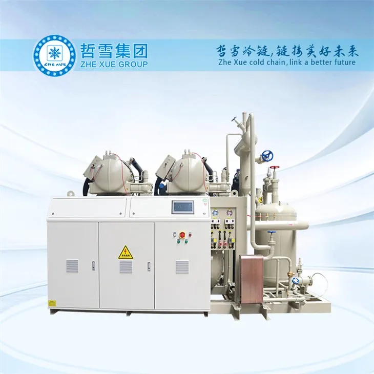 Unitat de refrigeració de 200 CV per a sala freda a baixa temperatura